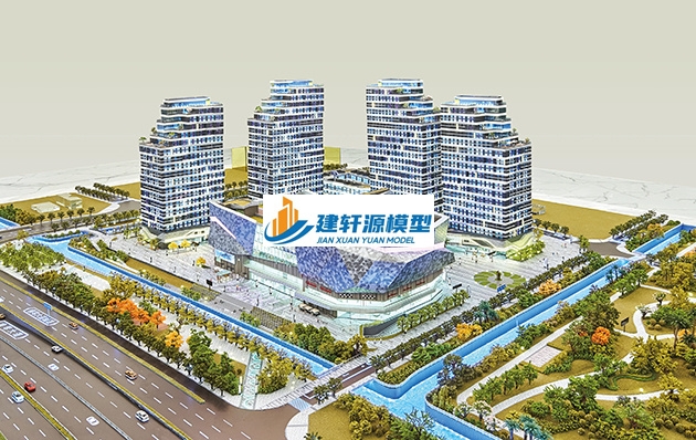 揭西智慧城模型